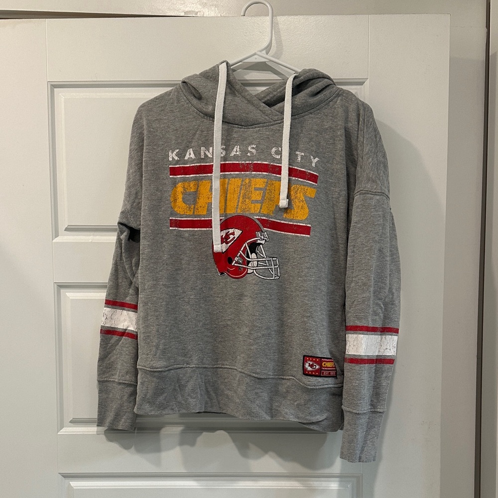 Kansas City Chiefs Gray Hoodie